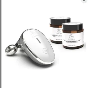 3d Microcurrent Facial Roller Face Lift Massager + 200ml Conductive Gel