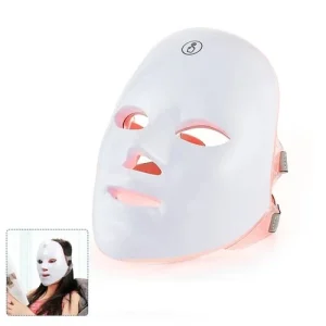 Wireless 7 Colors LED Face Beauty Machine Photon Facial Neck Skin Tighten