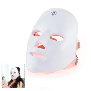 Wireless LED Face Beauty Machine Photon Facial Neck Tighten Rejuvenation Mask