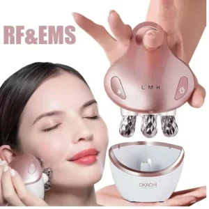 5 in 1 EMS RF Facial Massager LED Light Therapy Face Lift Skin Tightening
