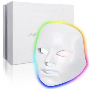 7 Color LED Light Therapy Facial Mask Photon Skin Rejuvenation Anti Aging Device