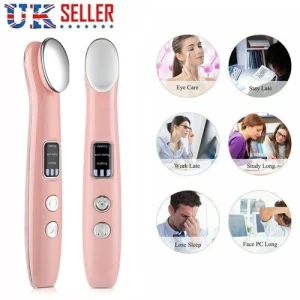 Anti-Aging Heated Eye Massager Vibration Heated Eye Mask for Puffiness Under Eye