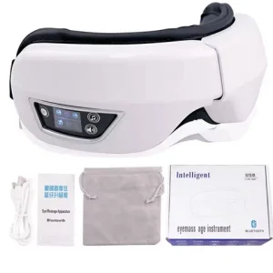 6D Smart Vibration Eye Massager Airbag Bluetooth Music Sleep Mask Relax Sleeping