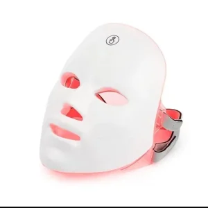 7 Color LED Light Photon Face Mask Neck Rejuvenation Skin Facial Wrinkle Therapy